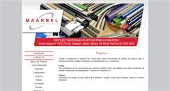 Desktop Screenshot of maarbel.com